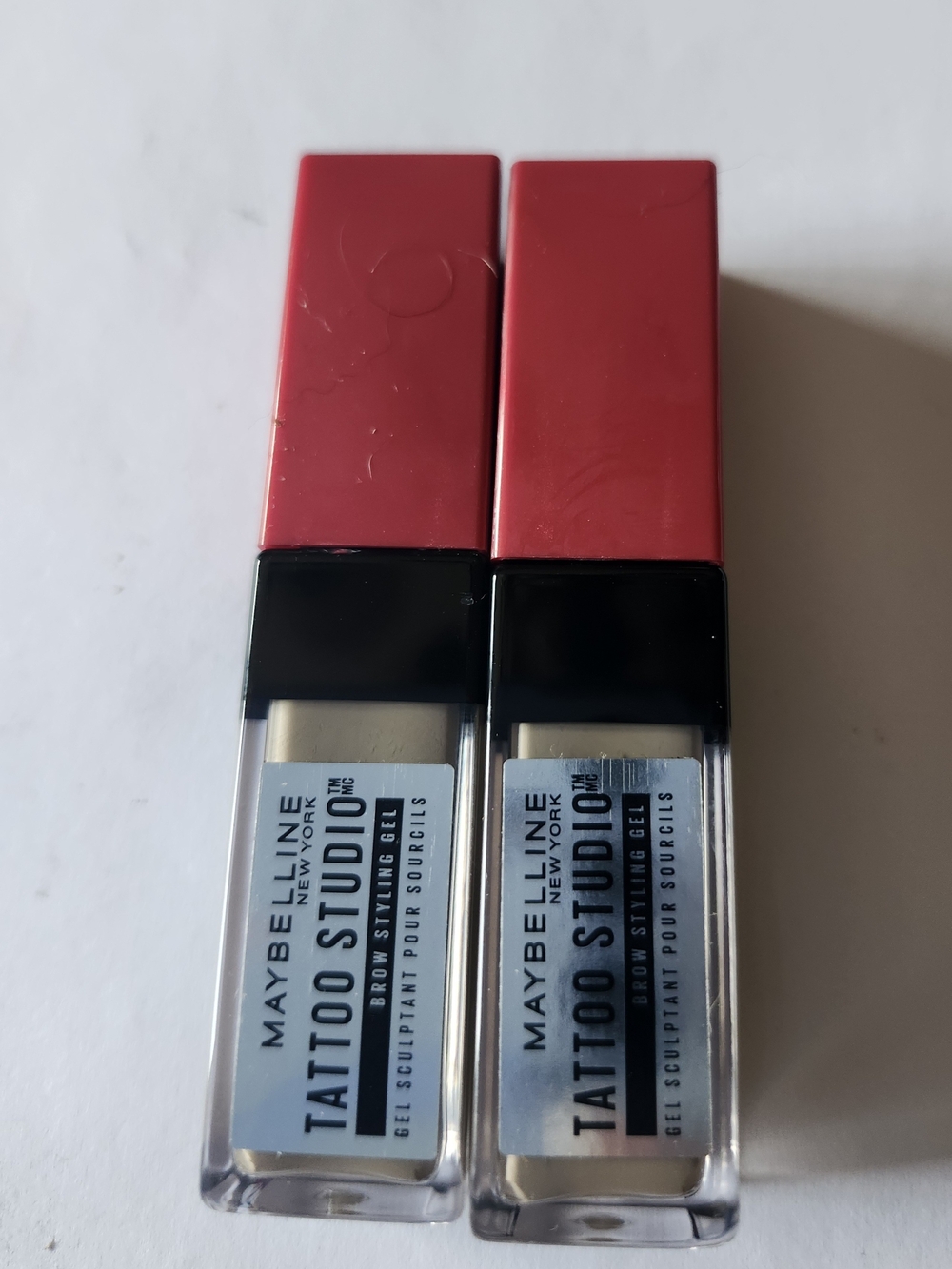 Maybelline Tattoo Studio Brow Styling Gel X300 Set Of 2 New